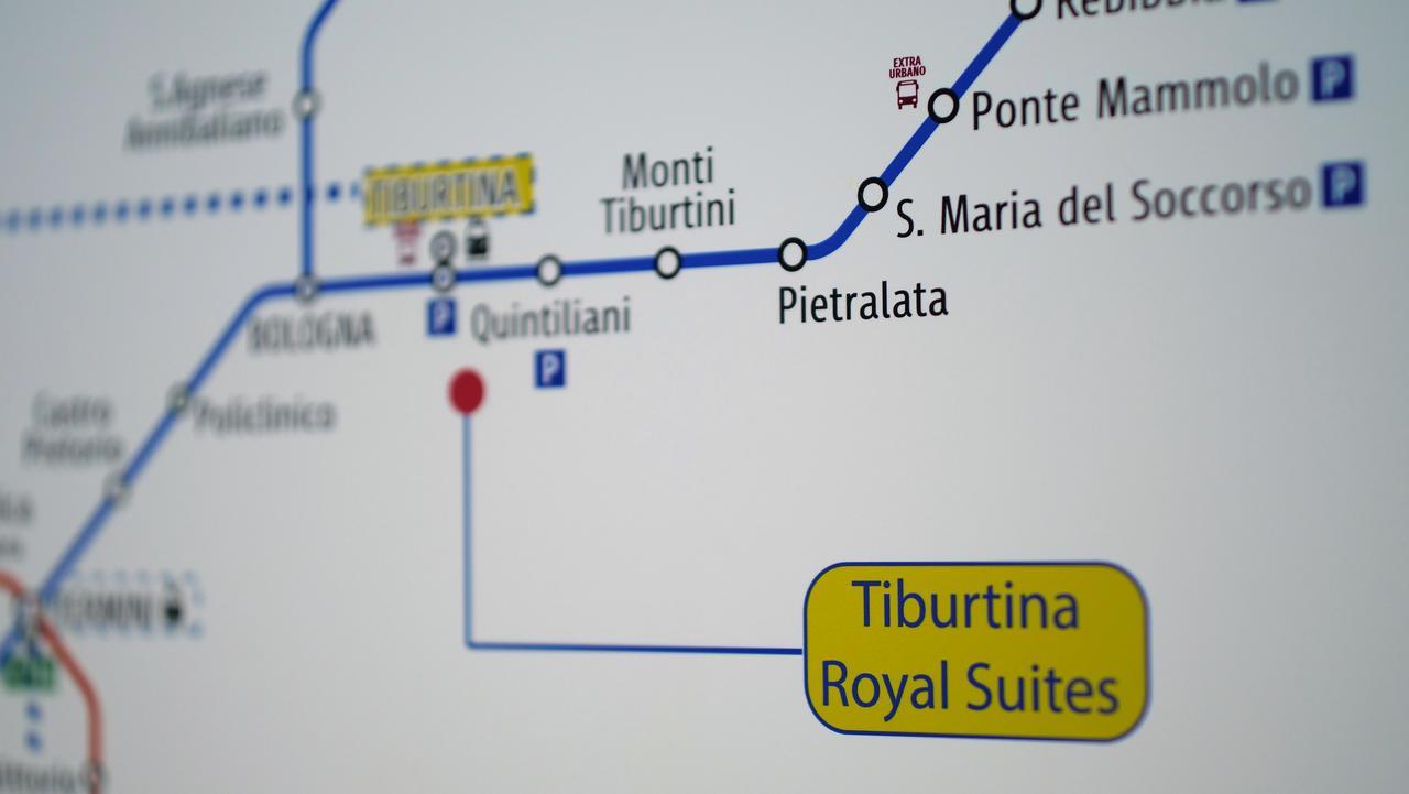 Tiburtina Royal Suites โรม ภายนอก รูปภาพ